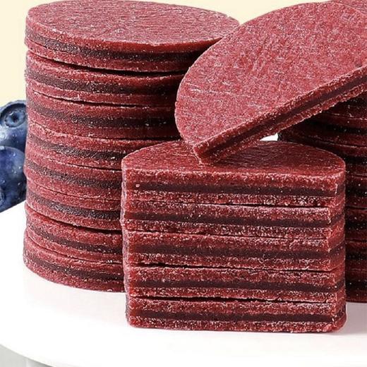 鲜果熬制酸甜蓝莓桑葚夹心山楂片2袋装 商品图1