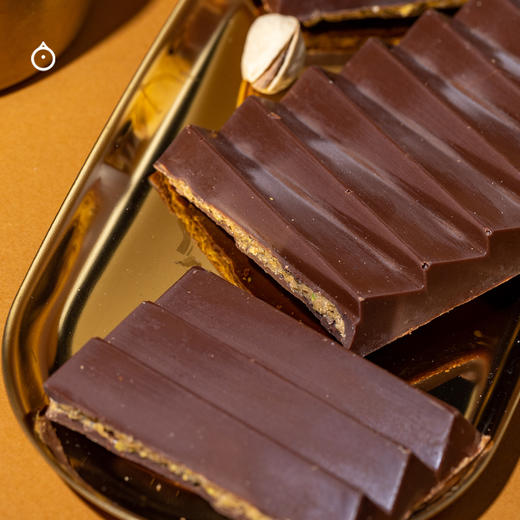 企鹅市集|法国ALLENO & RIVOIRE 风味夹心巧克力条/开心果排块 米其林三星主厨 商品图4