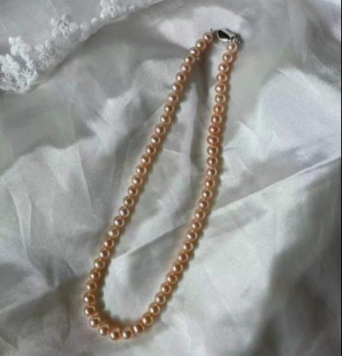 【九紫离火·中国红珍珠项链】麦麦诸暨珍珠溯源行，货尖中优中择优的品质，亲自把控挑选，大家放心跟麦麦入！ 商品图2