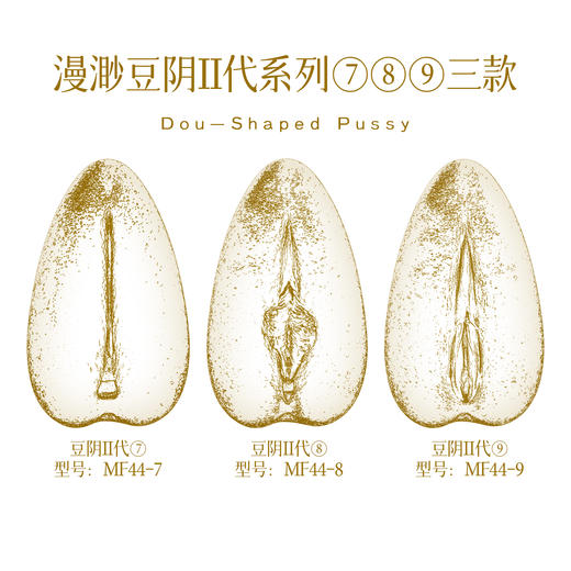 漫渺新品豆阴2代789女生阴道倒膜手办收藏男用情趣自慰解压名器性用品飞机杯厂家批发跨境 商品图4