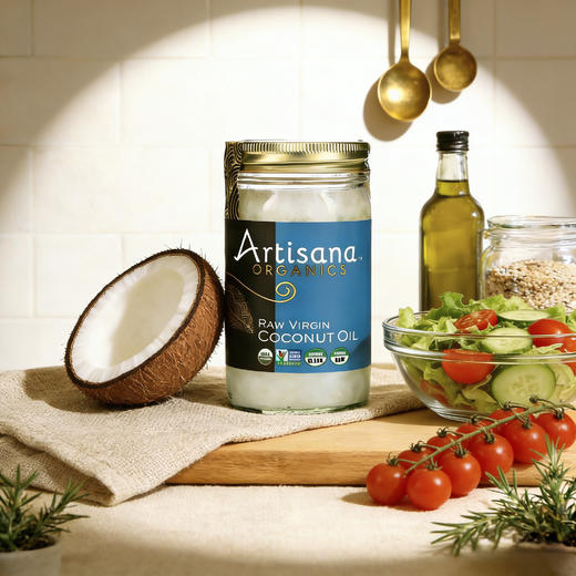 Artisana, 有机初榨椰子油 414ML 商品图1