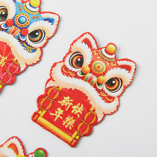 新春创意卡通磁吸冰箱贴醒狮暴富新年春节氛围装饰品 商品图3
