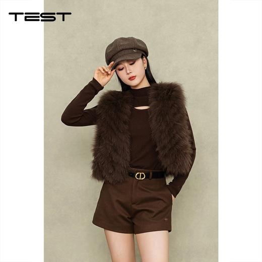 冬上新时尚高级感气质狐狸毛鹅绒皮草2254171 商品图4