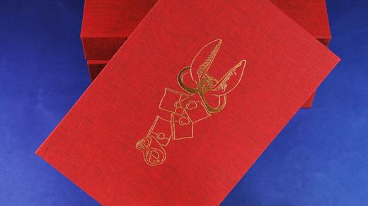 【英国装帧师手工版】《许渊冲莎士比亚戏剧集》（全四卷）红色山羊皮精装 商品图6