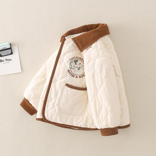 秋冬季新款新生儿上衣外套婴儿衣服宝宝加厚棉服保暖衣小童外出服 商品图2