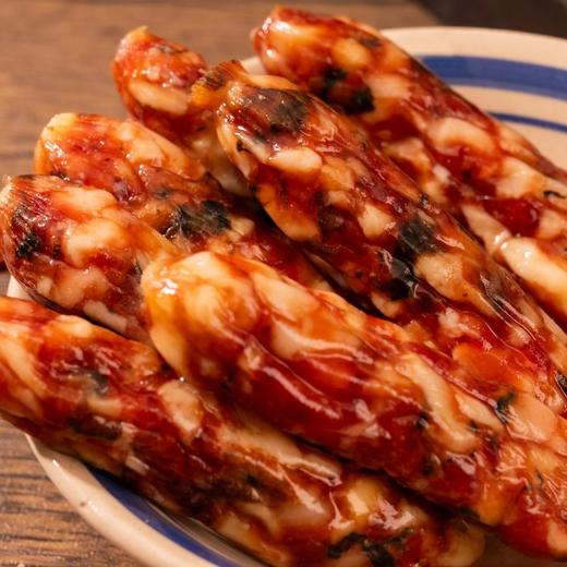 今余年 梅干菜腊肠，新鲜猪肉与绍兴梅干菜结合，肉香醇厚，菜香回甘，黄金肥瘦比，口感弹润有嚼劲 商品图3