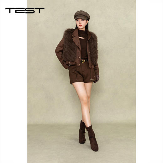 冬上新时尚高级感气质狐狸毛鹅绒皮草2254171 商品图1