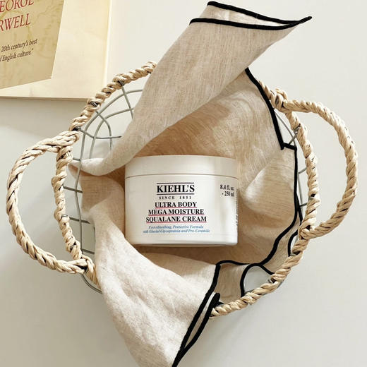 【保税仓直发】Kiehl's/科颜氏滋润干燥舒缓高保湿润肤角鲨烷身体霜250ml 商品图4