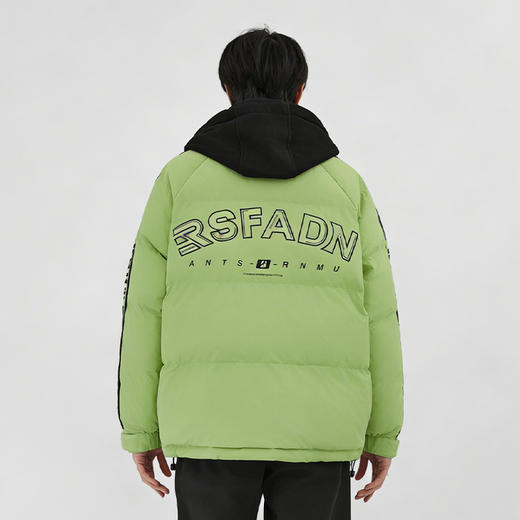 【新品上新】HX 冬季短款带帽羽绒服免洗防水C100440035101/02/03 商品图5