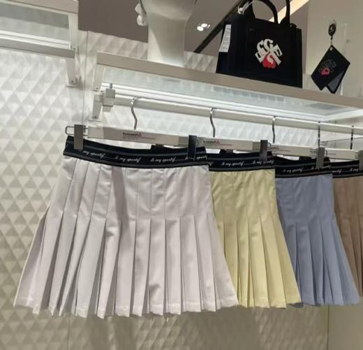 公鸡家春夏新款女士多色莫兰蒂色百褶短裙，四色可选W822167 商品图0