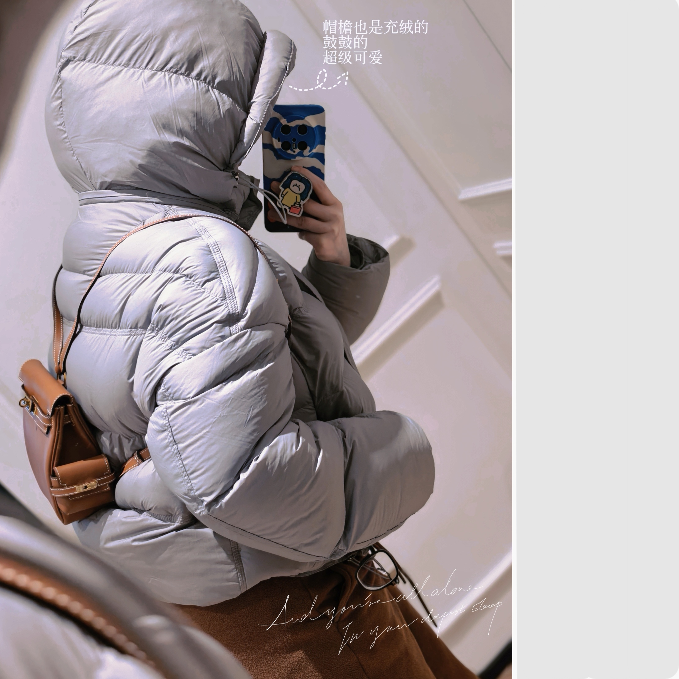 [屁侠推荐.pippa]冰淇淋云朵泡芙羽绒服 90白鸭绒 短款/中长款 连帽面包