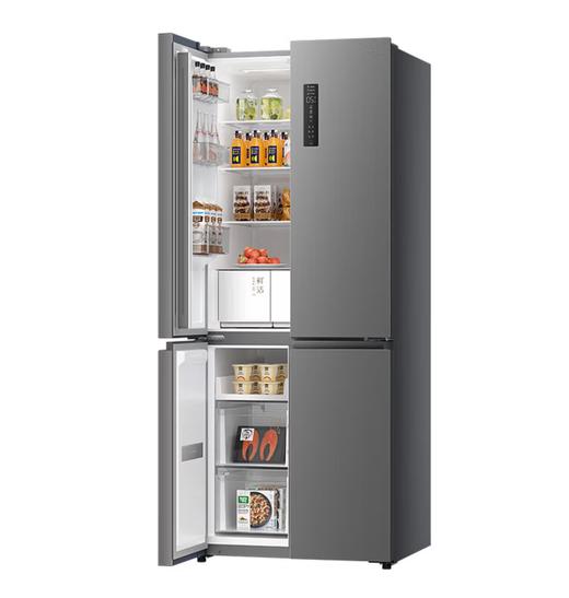 TCL 冰箱 R481S5-UQ 481升 十字四门 风冷 变频 一级能效 嵌入式 底部散热 涂板面板 商品图2