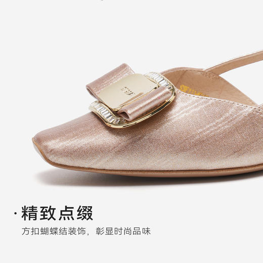 星期六26春新款舒适蝴蝶结中后空SSE1114043 商品图6