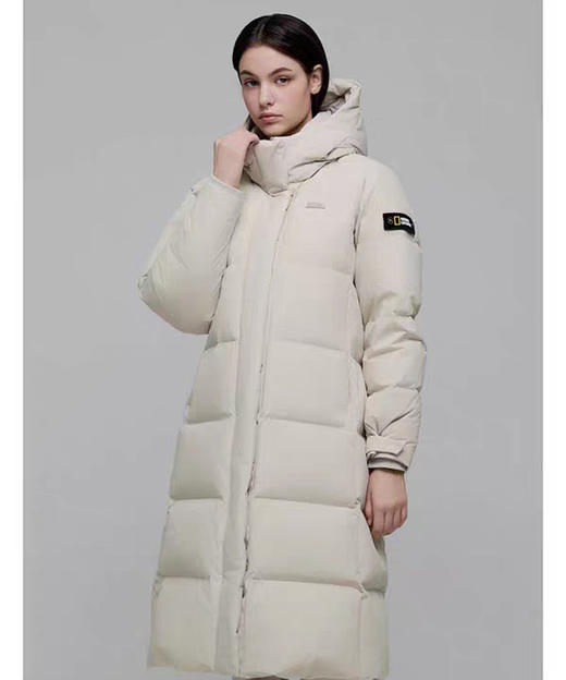 【秒杀价已调 直接拍】国家地理 女款极寒 鹅绒 长款羽绒服 商品图1