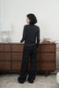西子/【行云】羊毛色织对格格纹复古显瘦高腰阔腿裤/KZHJ0372 商品缩略图5