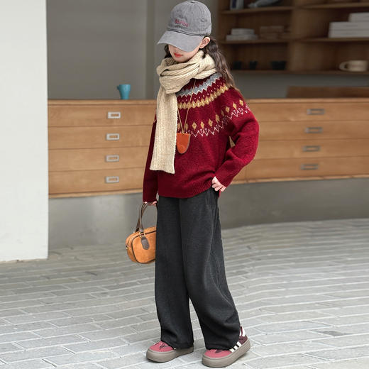 冬日氛围感【麦乐拉 马年儿童双旦服】毛衣集合 喜气洋洋  心动穿搭 商品图1