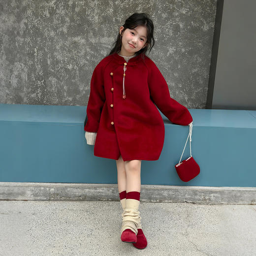 冬日氛围感【麦乐拉 马年儿童双旦服】外套款 喜气洋洋  心动穿搭 商品图10