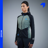 内道撞色拼接带帽软壳女士防风透气马拉松训练比赛跑步外套 商品缩略图3