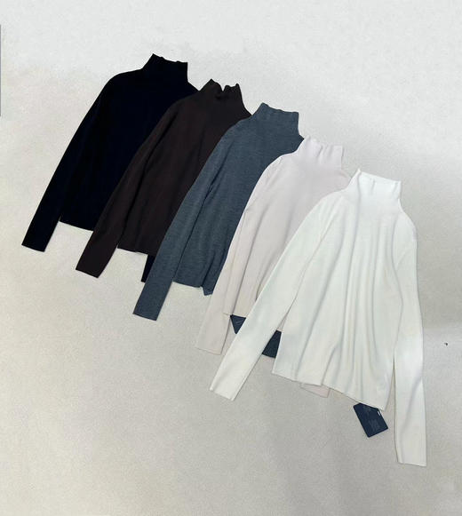 半中高领打底羊毛衫 商品图9