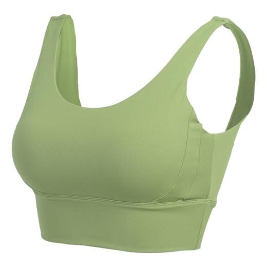 跃牌【轻匀系列】轻奢固定杯瑜伽上衣夏季有胸垫健身文胸女美背背心60202 商品图4