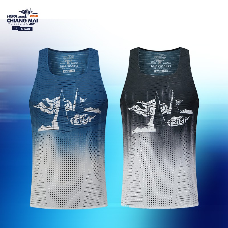 泰国清迈by UTMB®限定版风洞背心男女同款户外跑步运动越野跑轻量速干透气背心（有赠品）