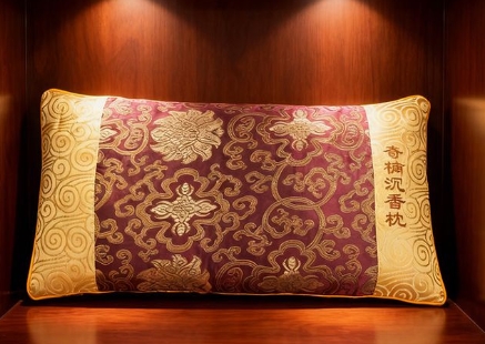 中和宫造沉香粉枕
