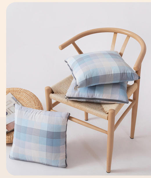 無印良品A类全棉抱枕被 商品图2