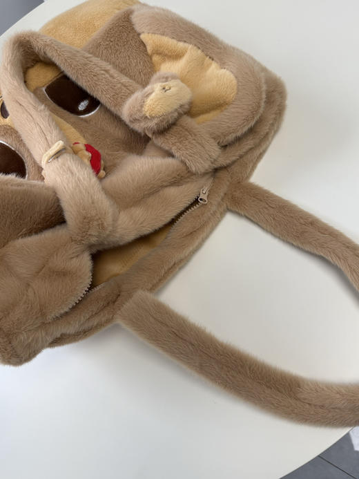 【秒杀价已调 直接拍】野兽派又来啦 大脸毛绒 托特包 大容量通勤包 商品图10