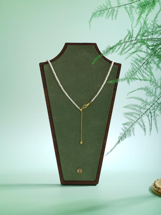 子佩集【珍爱热恋】银S925珍珠项链【SGN1140010】2.5mm珠红玛瑙爱心2512 商品图2