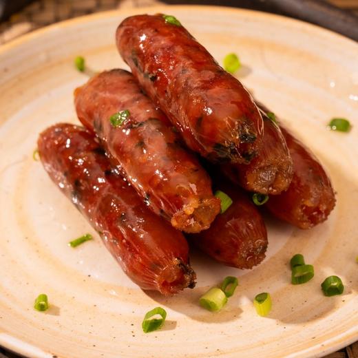 今余年 梅干菜腊肠，新鲜猪肉与绍兴梅干菜结合，肉香醇厚，菜香回甘，黄金肥瘦比，口感弹润有嚼劲 商品图4