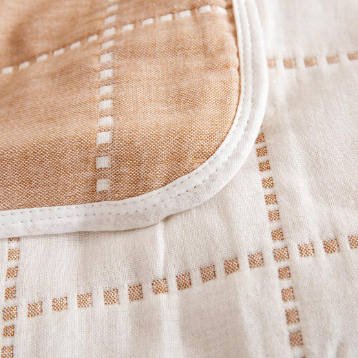 無印良品全棉六层纱毛巾被100%棉   150*200cm 商品图9