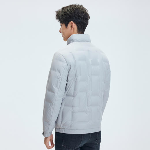 【门店同款&鸭绒】圣得西2025年冬季男士立领羽绒服
 商品图2