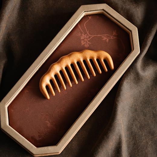 米马推荐 梳起来不掉发的 特价檀木按摩梳子加厚版 商品图1