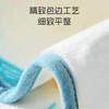 马博士儿童洗漱巾宝宝毛巾洗脸巾婴儿口水巾擦脸刷牙围嘴防水 蓝色云朵 商品缩略图3