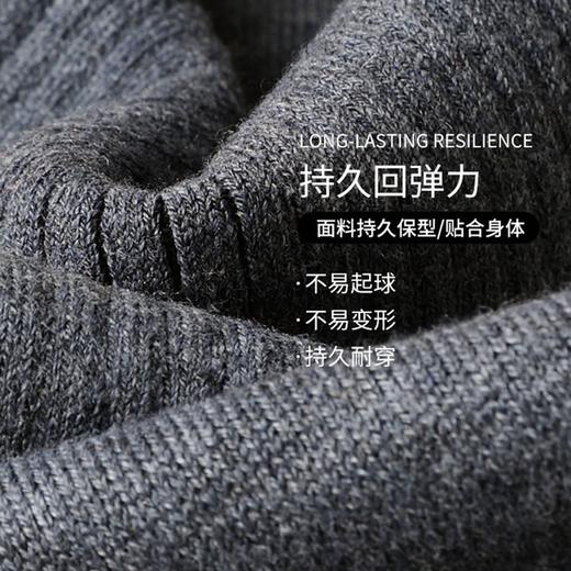 昆潮 加绒加厚绵羊毛裤柔软亲肤保暖舒适持久耐穿 商品图4