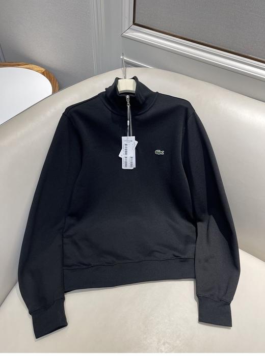 代工纯元。25新品法国🐊男女款小标半拉链卫衣～（售后期签收3天内，不合适及时联系） 商品图12