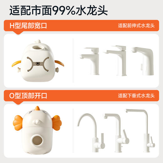 【冬日暖拥】曼龙mloong小鸟水龙头延伸器宝宝洗手可爱儿童通用硅胶加长延长防溅引流神器 商品图4