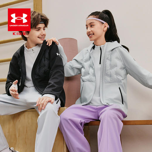【12月-特惠福利】Under Armour安德玛儿童针梭拼接外套254324103 商品图8