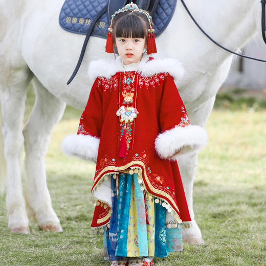 『舒栗·冬季新款』D162-马宝儿披袄 商品图2