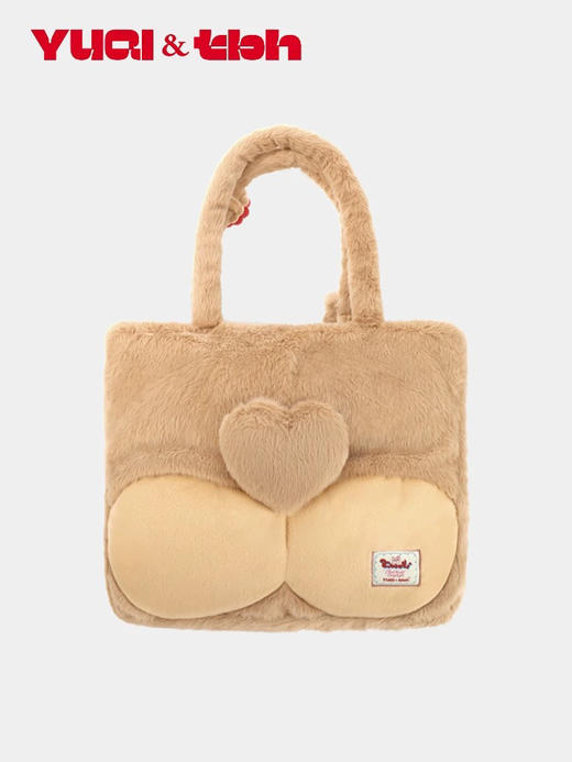 【秒杀价已调 直接拍】野兽派又来啦 大脸毛绒 托特包 大容量通勤包 商品图6