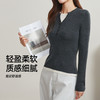【100%绵羊毛-假两件毛衫】逸阳秋冬撞色圆领修身显瘦气质毛衣5282 商品缩略图2