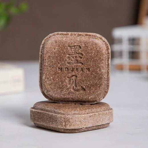 【买赠肥皂盒+起泡网】墨见 何首鸟侧柏叶草本洗发皂 打造蓬松秀发 90g/块 商品图7