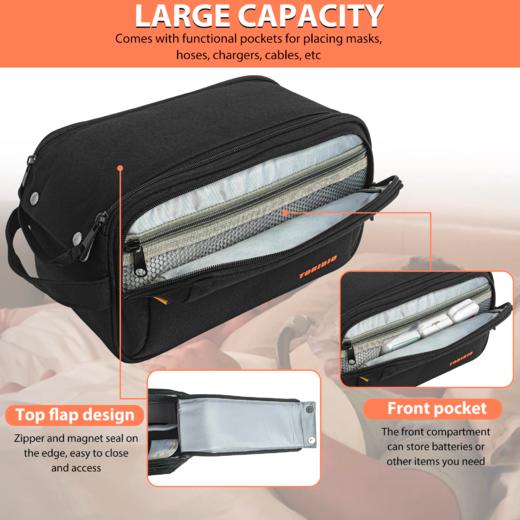 美国 TORIBIO 便携式收纳包 双拉链设计 轻巧便携  商品图3