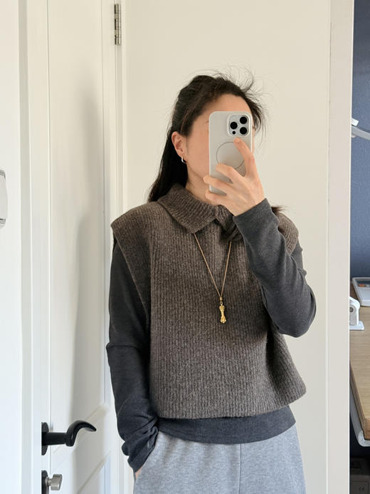 25秋冬高智极简--半高领高弹磨毛打底衫【包邮+三天无理由退换】 商品图2