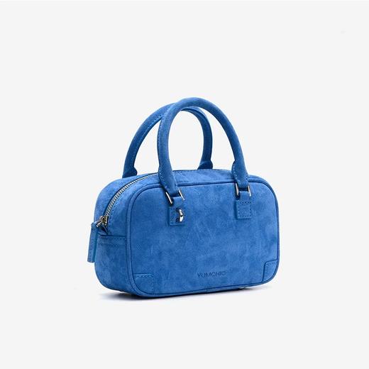 YUMCHIC/有且2025新款彩色小方包磨砂牛皮小众设计波士顿手提斜挎（三天内发货） 商品图7