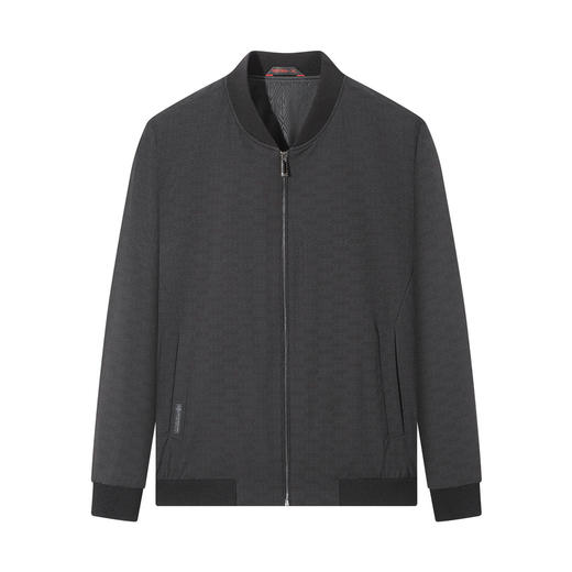 【印花棒球茄克】柒牌男士2026春季新款字母几何印花中青年茄克衫130K70280 商品图4