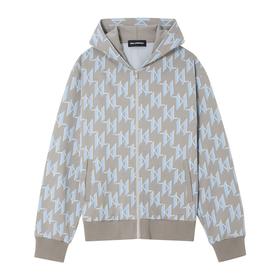 【KARL LAGERFELD】开襟卫衣