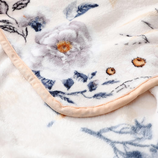 富安娜（FUANNA）单层富安娜（FUANNA）法兰绒毯-云晓星尘150*200cm 商品图4