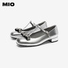 MIO米奥2026春季新款圆头粗跟T字带玛丽珍鞋蝴蝶结甜美风浅口单鞋M261413633 商品缩略图2