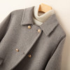 「自」全新升级【铂金会员413/天猫559/差价146】(20214)洛诗琳小香风翻领双面羊毛外套2025秋冬小个子羊毛呢短外套 商品缩略图2